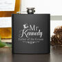 Personalised Father Of The Bride Hip Flask, thumbnail 4 of 7