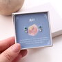 Personalised Birthstone Star Earring Gift Box, thumbnail 11 of 12