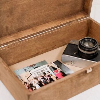 Personalised Rocket Ship Wooden Keepsake Box, 10 of 10