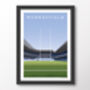 Murrayfield Stadium Scotland Rugby Poster, thumbnail 8 of 8
