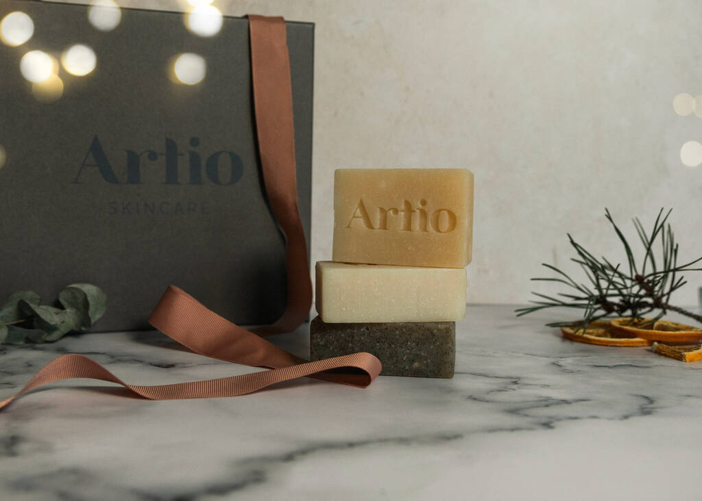 Luxurious Natural Soap Bar Gift Box, 1 of 4