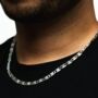 925 Sterling Silver Smile Chain Necklace For Men, thumbnail 1 of 6