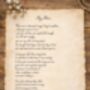 Personalised Love Poem | Digital Download, thumbnail 4 of 4