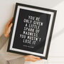 'A Little Spark' Robin Williams Quote Typography Print, thumbnail 1 of 6