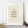 Our Home Personalised Print, thumbnail 3 of 12