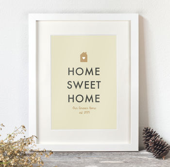 Our Home Personalised Print, 3 of 12