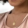 Personalised 18 K Gold Plated Initial Necklace, thumbnail 7 of 10