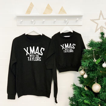 Xmas With The … Personalised Sweatshirt, 2 of 5
