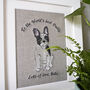 Embroidered Personalised Dog Artwork, thumbnail 3 of 8