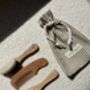Personalised Wooden Brush Set 3 Pcs Botanical, thumbnail 7 of 12