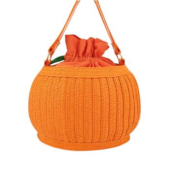Trick Or Treat Pumpkin Basket Bag, 2 of 8