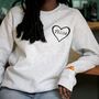 Pizza Heart And Slice Sweater, thumbnail 1 of 6