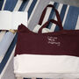 Handwriting Message Embroidered Bag, thumbnail 2 of 3