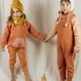 Rainbow Spice Chunky Knit Baby / Children's Dungarees, thumbnail 6 of 7