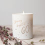 60th Birthday Gift For Her Shining Bright Candle, thumbnail 1 of 11