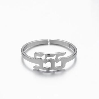 Angel Number Ring, 11 of 12