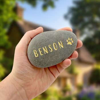 Pet Memorial Pebble, 5 of 7