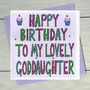 Personalised Goddaughter Birthday Book Card, thumbnail 2 of 6