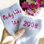 Personalised Birthday Year Cashmere Bed Socks Gift, thumbnail 4 of 9