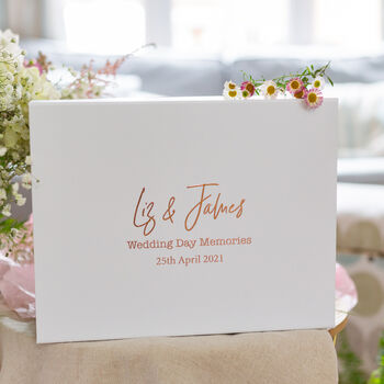 Extra Large Wedding Day Memory Box, 4 of 7
