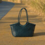 Hand Woven Genuine Leather Shopping Bag, thumbnail 1 of 12
