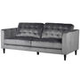 Flannel Velvet Sofa, thumbnail 1 of 1