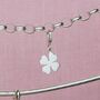 Sterling Silver Four Leaf Clover Charm, thumbnail 3 of 7