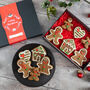 Christmas Gingerbread 'Family @ Home' Biscuit Gift Box, thumbnail 3 of 4