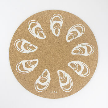 Cork Max Placemat Set Of Two | Oyster, 3 of 6