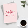 'Mother' Mother's Day Card, thumbnail 1 of 2