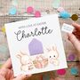 Personalised Easter Card For Child, Easter Egg Hunt Theme, For Daughter, Son, Granddaughter, Grandson Etc, thumbnail 2 of 6
