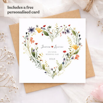 Personalised Plant Pot With Houseplant – Wedding Gift, 6 of 8