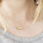 Brass Circle Necklace, thumbnail 6 of 6
