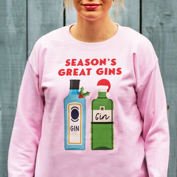 Funny Gin Christmas Jumper, 6 of 6