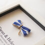 Personalised 2nd Anniversary Gift Handmade Cotton Bow, thumbnail 6 of 9