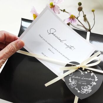 Pure Silk Designer Scarf Luxury Floral Black 90cm, 5 of 5