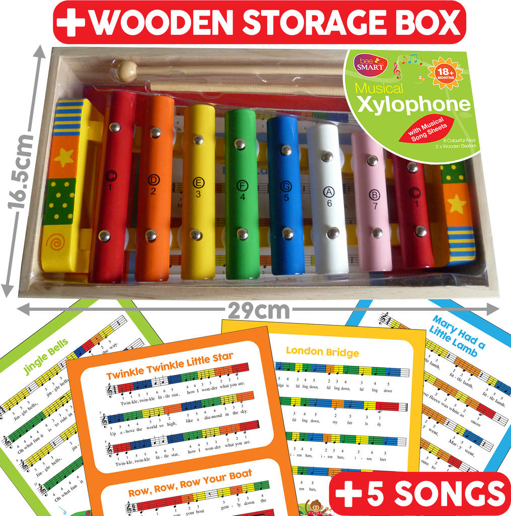xylophone songs with notes