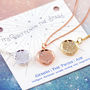It's Written In The Stars Horoscope Necklace, thumbnail 2 of 7