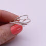 Silver Stacking Rings, thumbnail 7 of 11
