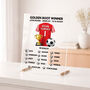Personalised Golden Boot Football Plaque, thumbnail 1 of 4