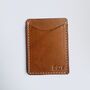 Personalised Leather Card Holder, thumbnail 4 of 6