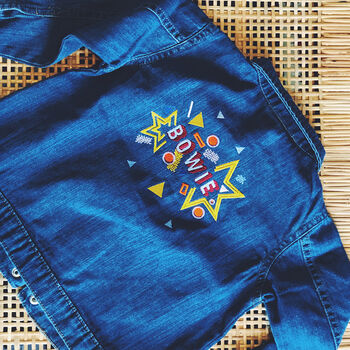 Personalised Embroidered Children's Denim Jacket, 8 of 12