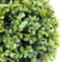 Petite Artificial Buxus Topiary Ball, thumbnail 2 of 4