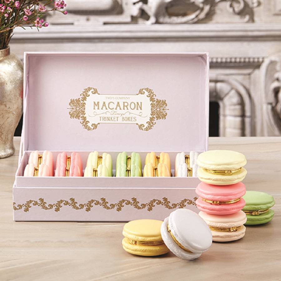 full set of macaron trinket boxes by posh totty designs interiors ...