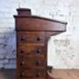Victorian Walnut Davenport Desk, thumbnail 7 of 9