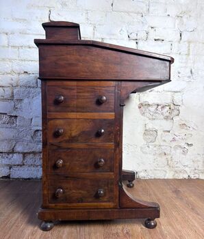 Victorian Walnut Davenport Desk, 7 of 9