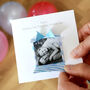 Personalised Birthday Origami Hidden Photo Card For Dad, thumbnail 3 of 4