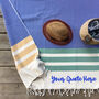 Personalised Cotton Larger Beach And Bath Towel, thumbnail 9 of 12