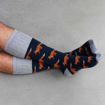 Soft Lambswool Knee Socks For Men, 12 of 12