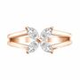 Lotus Flower Diamond Ring, thumbnail 1 of 3